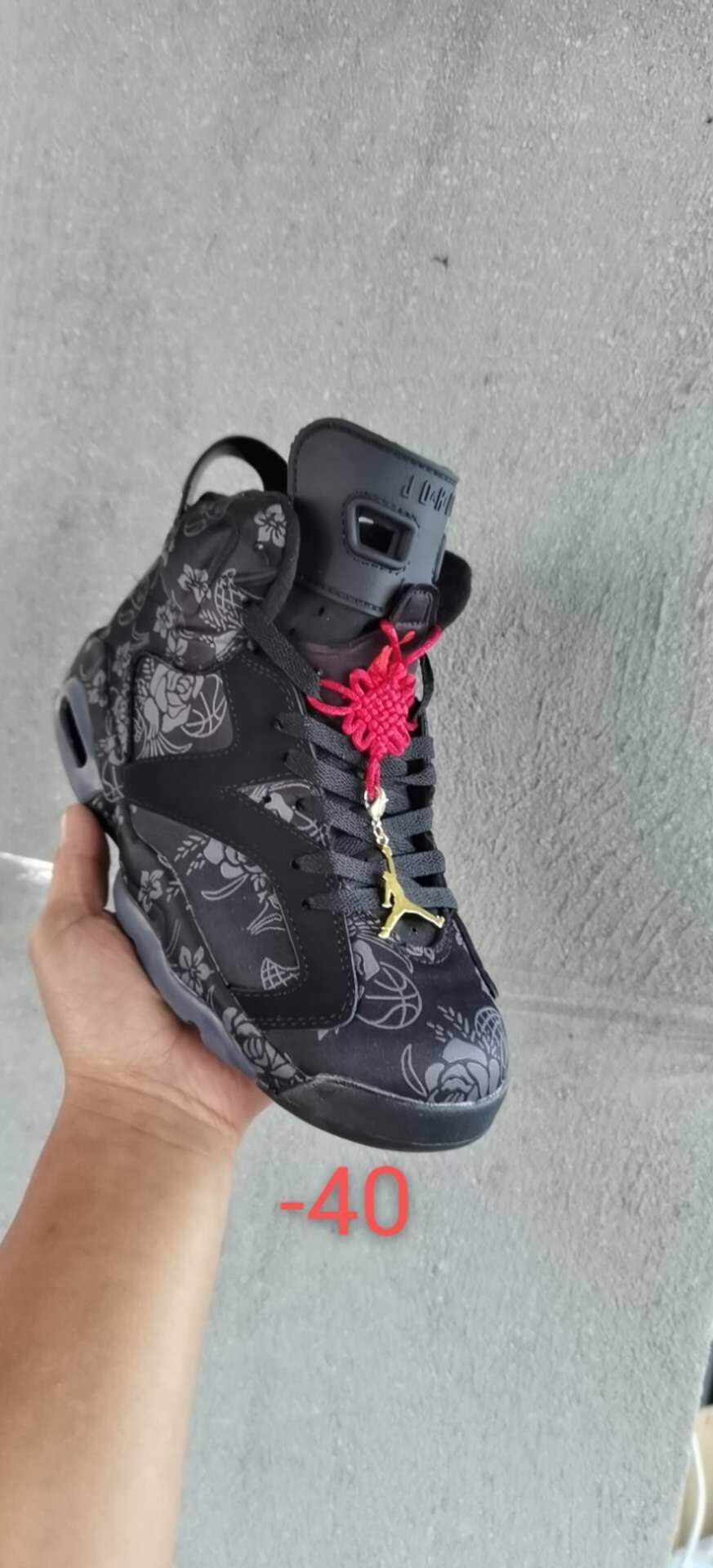 Air Jordan 6 Retro Chinese Festival Black Red - Click Image to Close